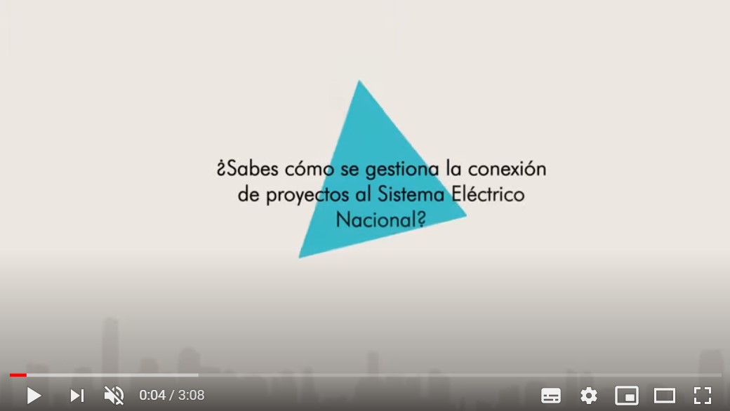 (Video) Conexión de Proyectos al Sistema Eléctrico Nacional