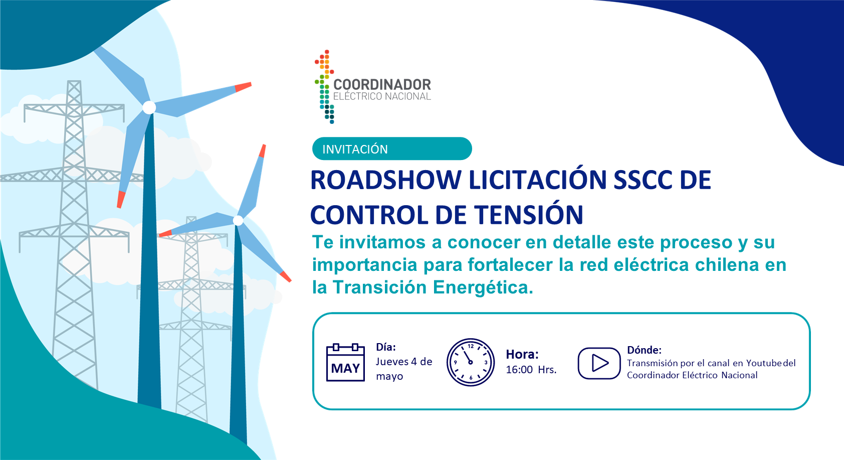 Roadshow Licitación de Servicios Complementarios de Control de Tensión