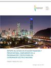 Reporte del estado financiero y presupuestario, cumplimiento de la programación y proyecciones del Coordinador Eléctrico Nacional, primer trimestre 2023